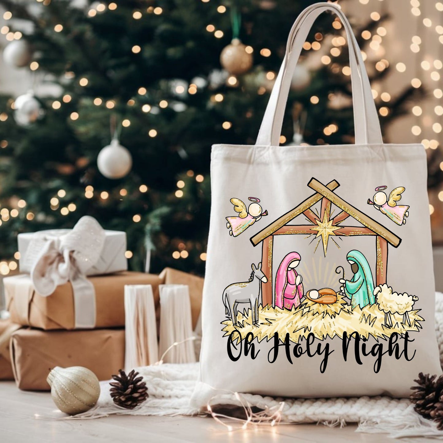 O Holy Night Tote Bag